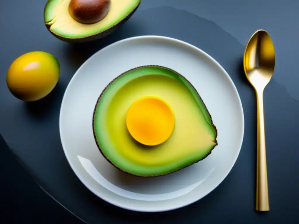 Deliciosos alimentos ricos en magnesio en un plato blanco Una composición detallada de alimentos ricos en magnesio en una elegante plato blanco, destacando los beneficios del magnesio en dieta keto