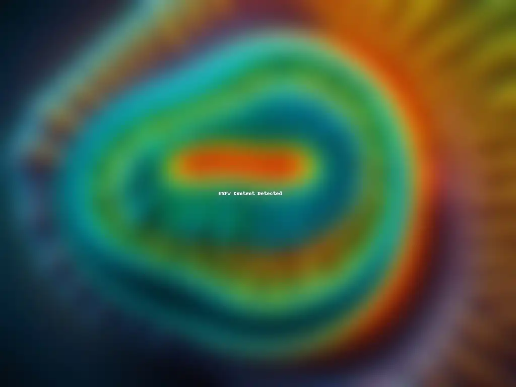 Mitocondria: Detalles Energéticos en Color Detalle ultradetallado de una mitocondria con vibrante esquema de color, resaltando el proceso de producción de energía