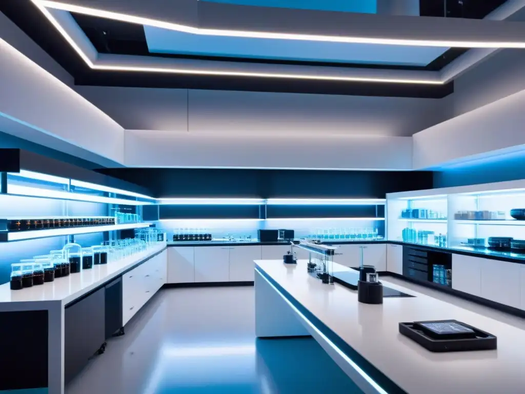 Expertos en laboratorio crean suplementos de alto rendimiento bajo luces LED futuristas
