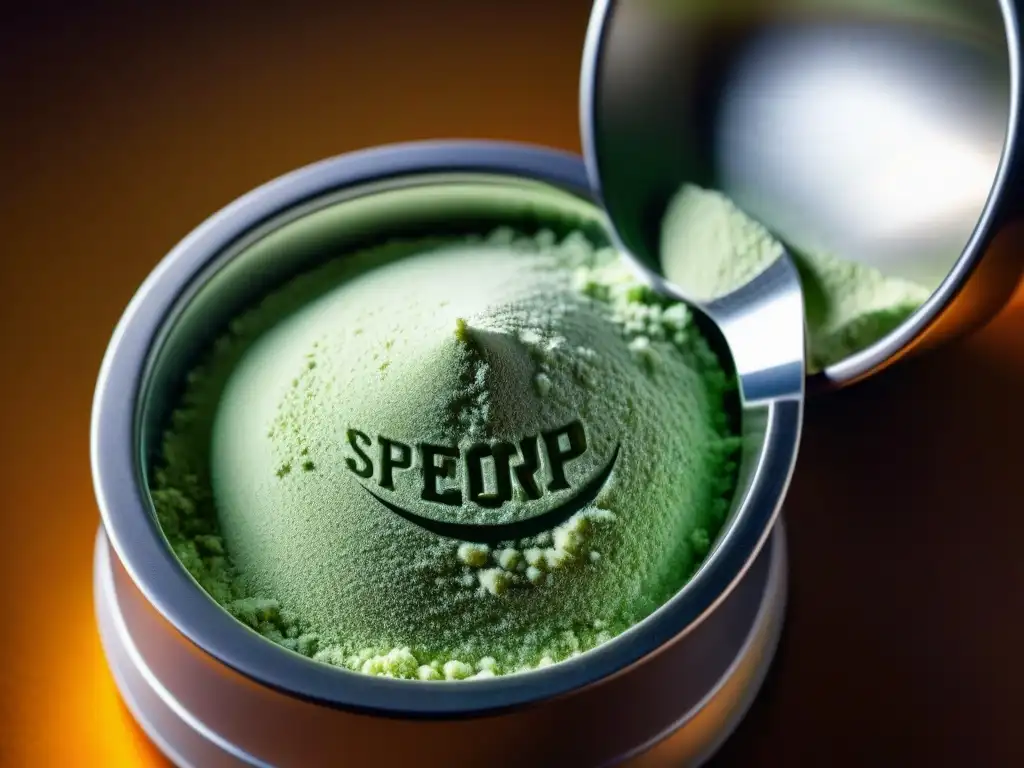 Medición precisa de preentrenamiento: detallado y vibrante Medición precisa de polvo preentrenamiento, resalta su textura y color